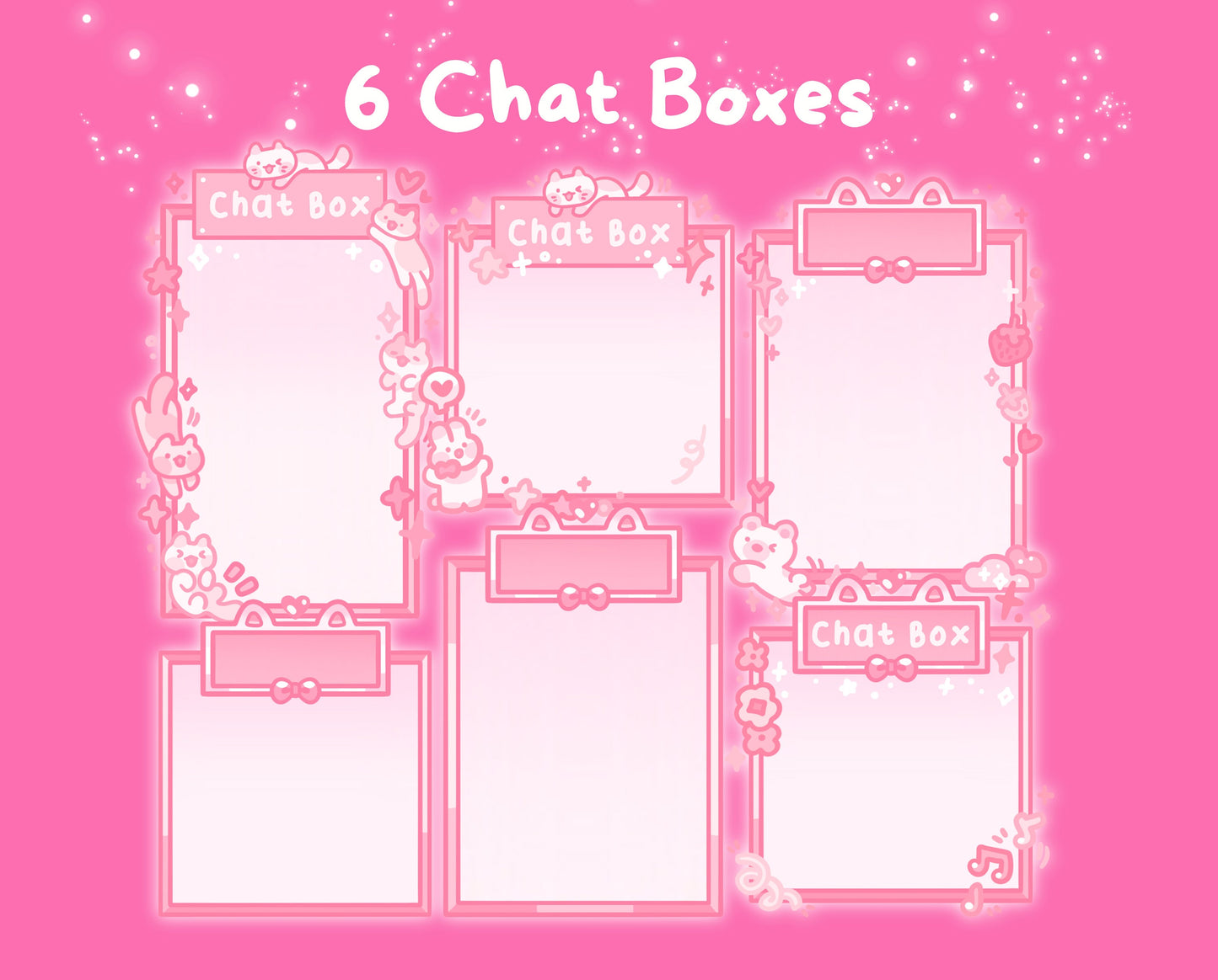 Berry Blush| Animated Stream Pack | Animated Twitch Overlay