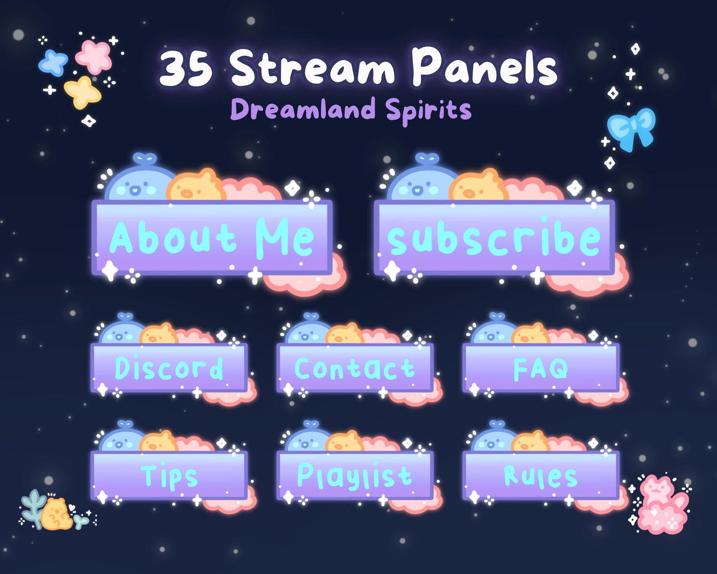 Dreamland Spirits | 35 Stream Panels