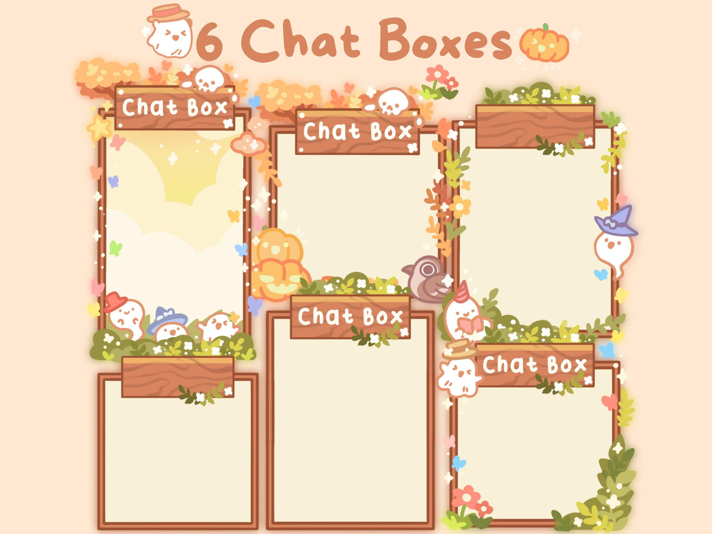 Autumn Spirits | Animated Stream Pack | Animated Twitch Overlay