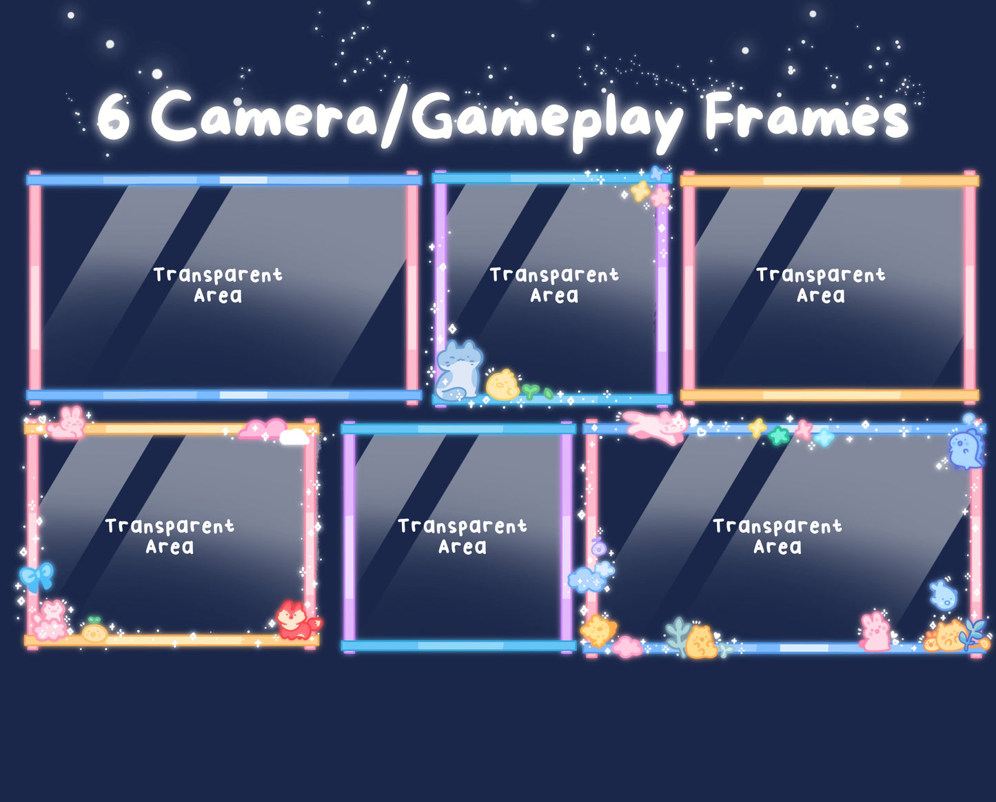 Dreamland Spirits | Animated Stream Pack | Animated Twitch Overlay