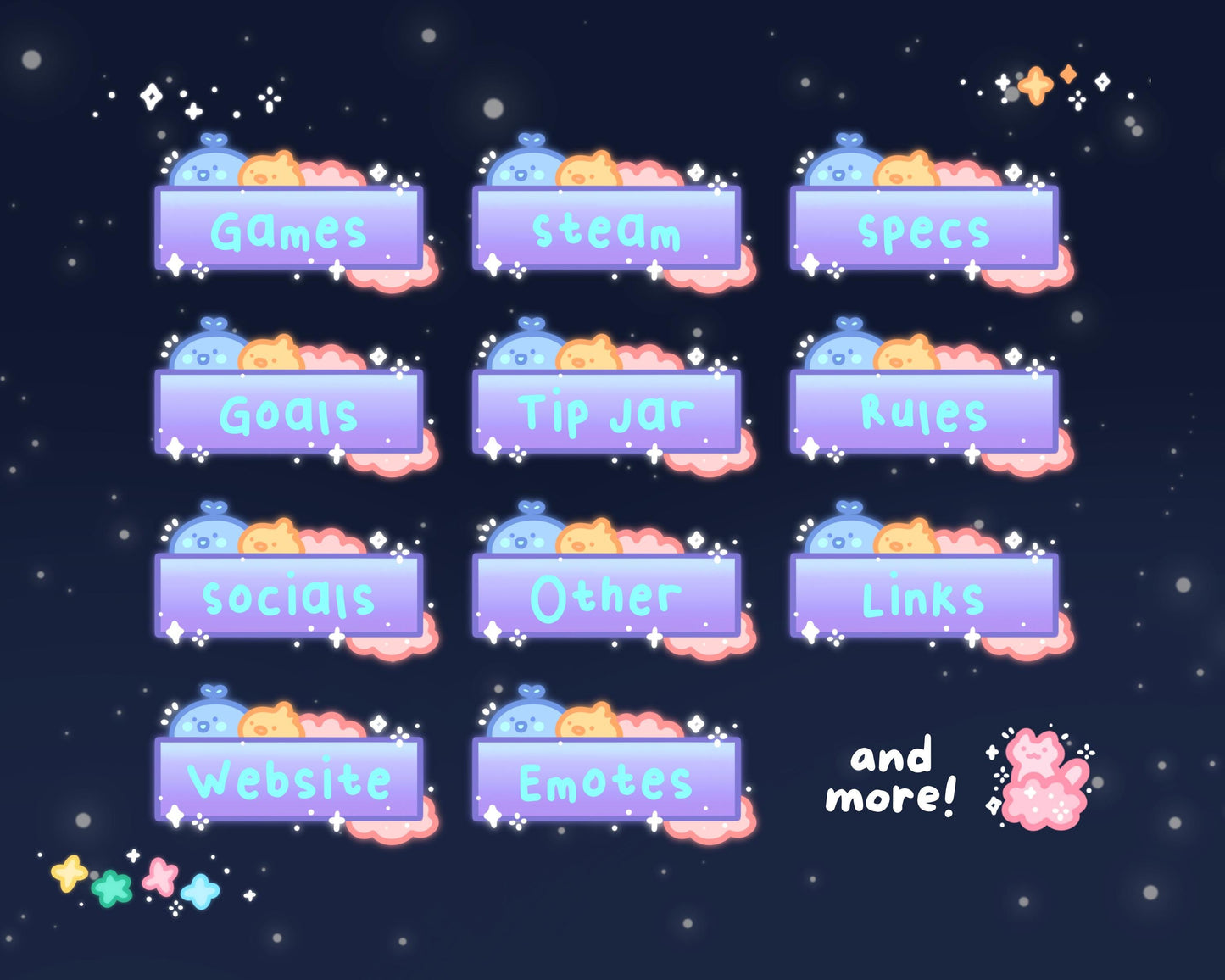 Dreamland Spirits | 35 Stream Panels