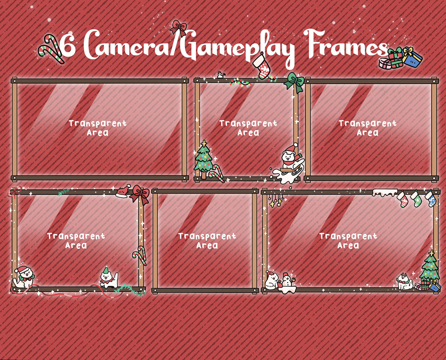 Frosty Paws | Animated Stream Pack | Animated Twitch Overlay