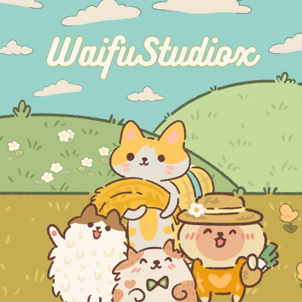 Cozy Cat | 4 Animated Stream Screens