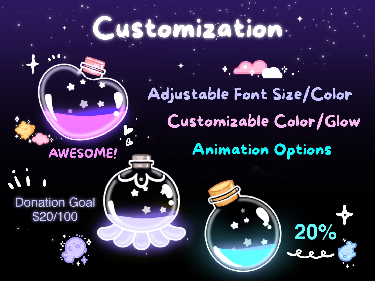 Dreamland Spirits | Stream Widgets