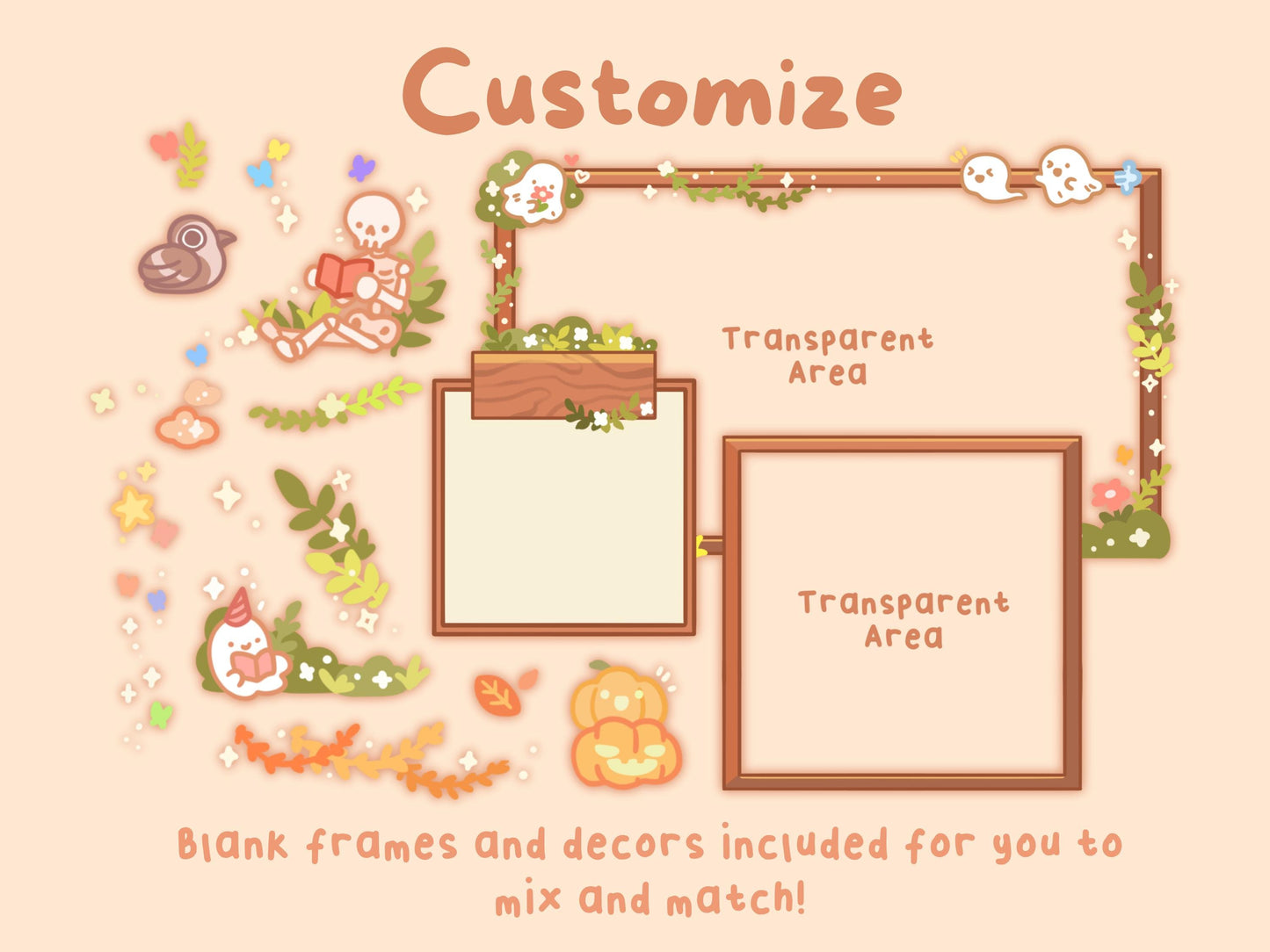 Autumn Spirits | Animated Stream Pack | Animated Twitch Overlay