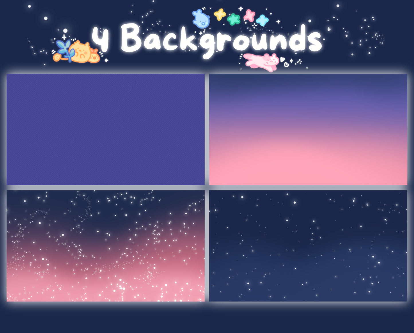 Dreamland Spirits | Animated Stream Pack | Animated Twitch Overlay