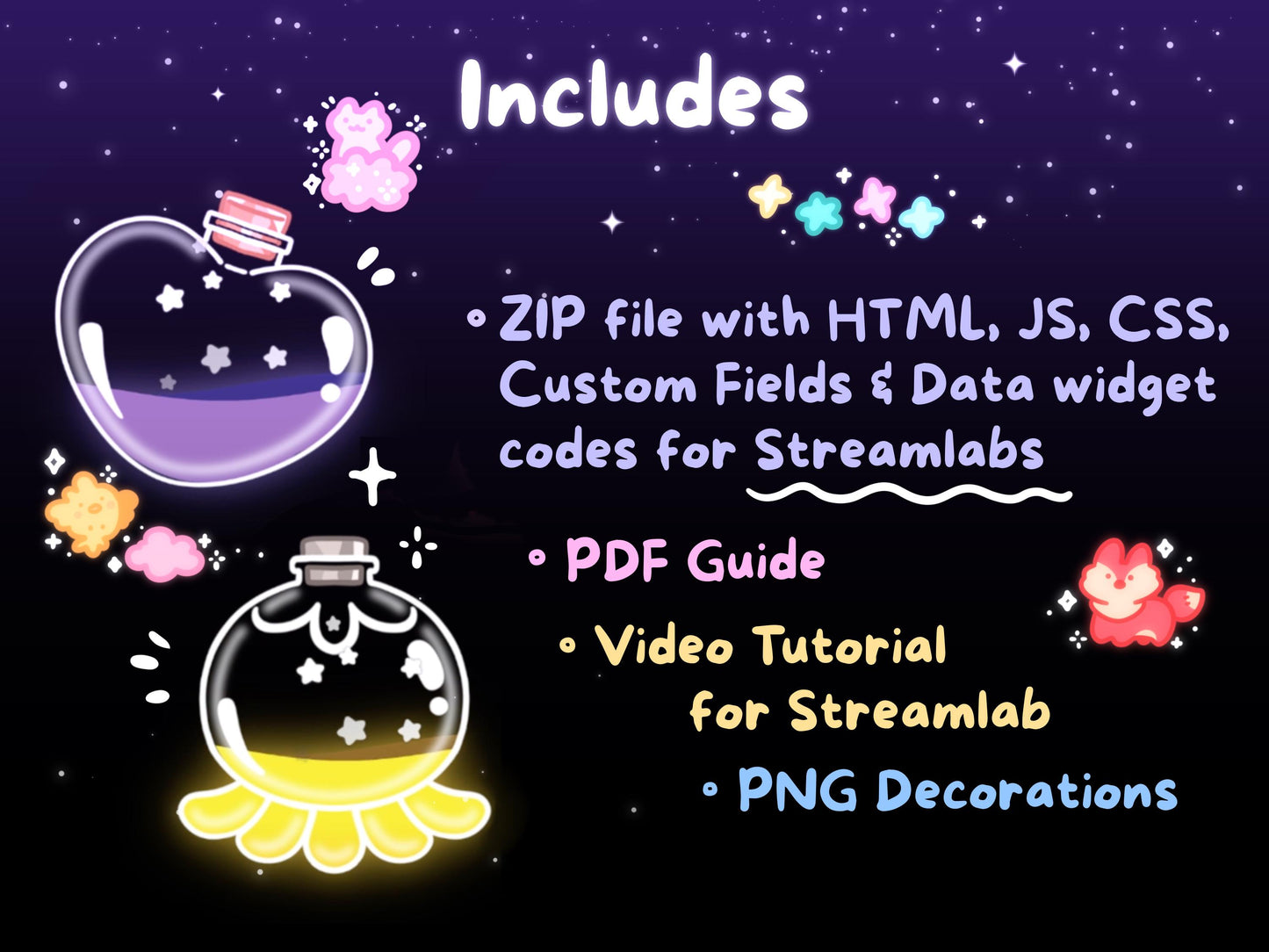 Dreamland Spirits | Stream Widgets