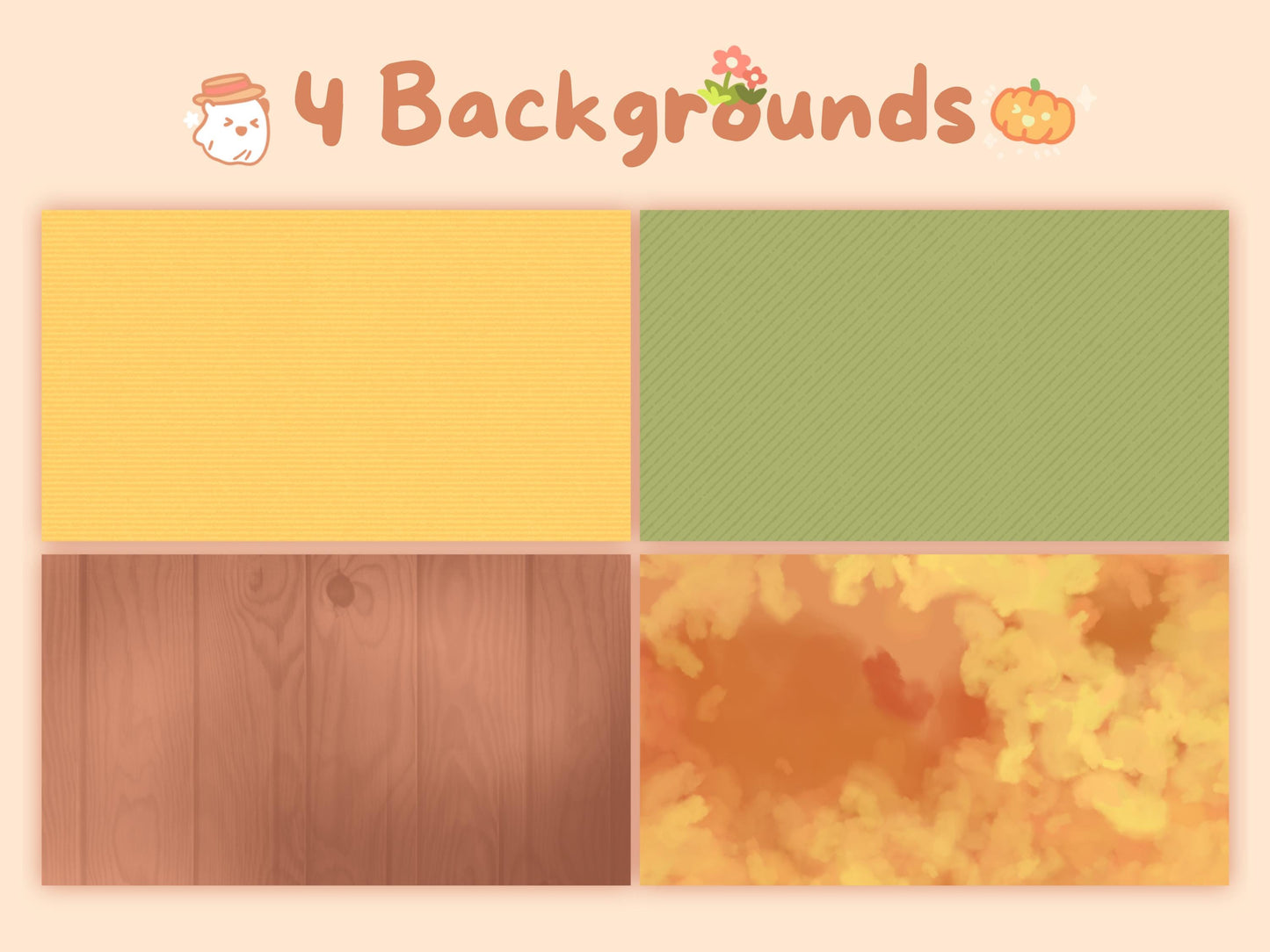 Autumn Spirits | Animated Stream Pack | Animated Twitch Overlay