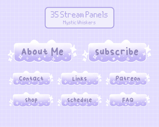 Mystic Whiskers | 35 Stream Panels