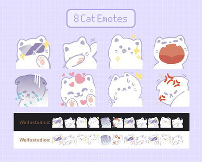 Mystic Whiskers | Animated Stream Pack | Animated Twitch Overlay