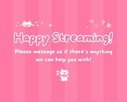 Berry Blush| 4 Animated Stream Screens