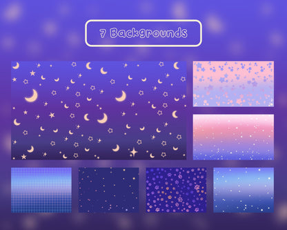 Calico Cat | Animated Stream Pack | Animated Twitch Overlay