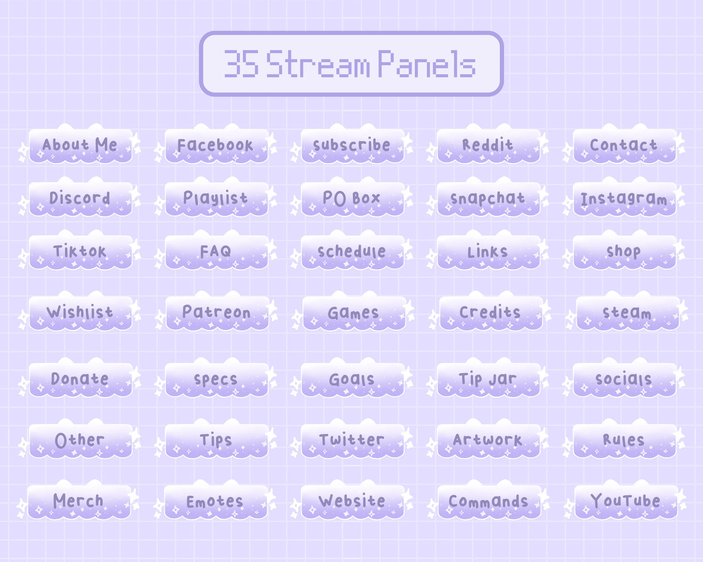Mystic Whiskers | Animated Stream Pack | Animated Twitch Overlay