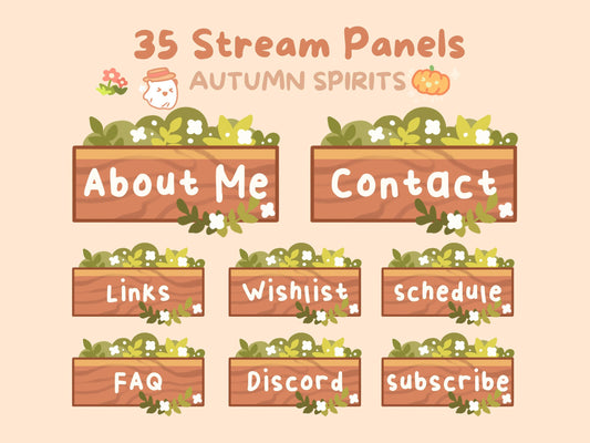 Autumn Spirits | 35 Stream Panels