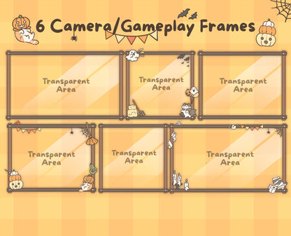 Cat-o-Lantern | Animated Stream Pack | Animated Twitch Overlay