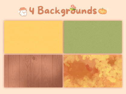 Autumn Spirits | Animated Stream Pack | Animated Twitch Overlay