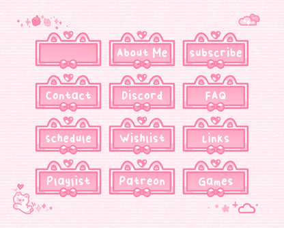 Berry Blush | 35 Stream Panels