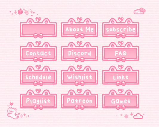 Berry Blush | 35 Stream Panels