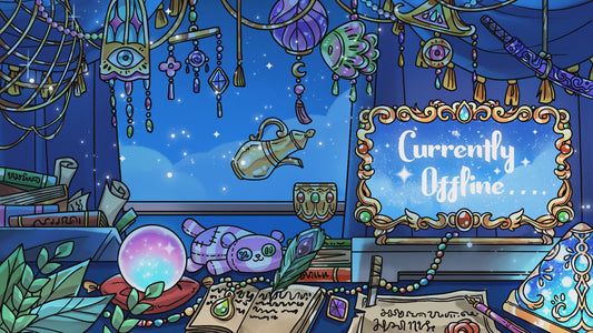 Starlit Spells | 4 Animated Stream Screens