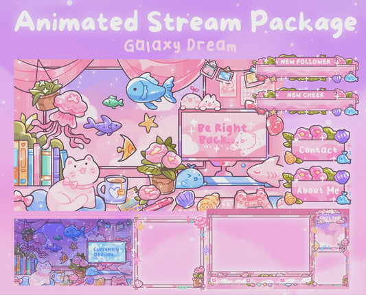 Galaxy Dream – Stream Pack